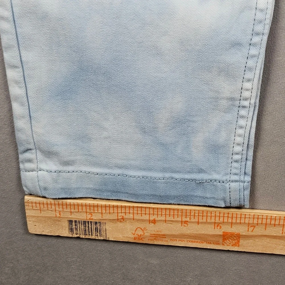 Mugsy Jeans Men 31x30 Funky Fresh's Blue Cloud Wash Stretch Denim FLX8NTDB